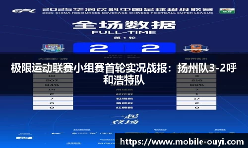 极限运动联赛小组赛首轮实况战报：扬州队3-2呼和浩特队