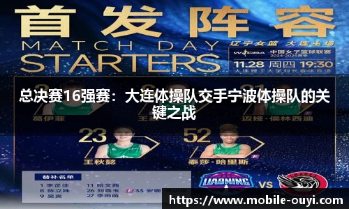 总决赛16强赛：大连体操队交手宁波体操队的关键之战